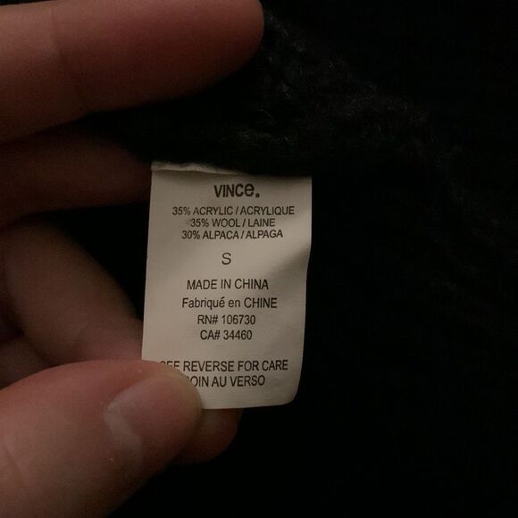 S Vince knit hooded cardigan - Picture 4 of 4